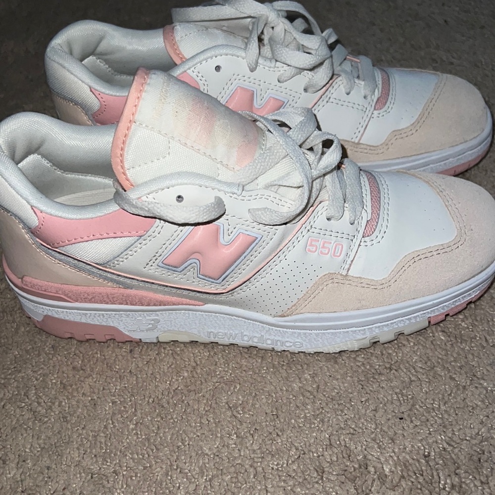 new balance 550 light pink